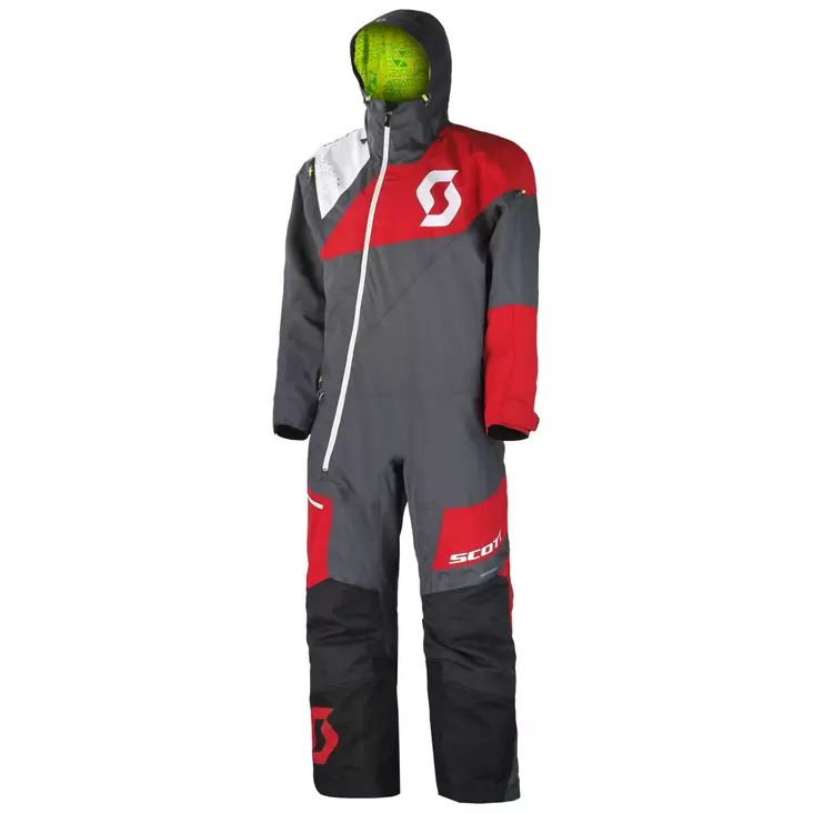 Kelkkahaalari Scott Monosuit DS t.harmaa/punainen - Kelkkahaalarit - 623-8003-0 - 1
