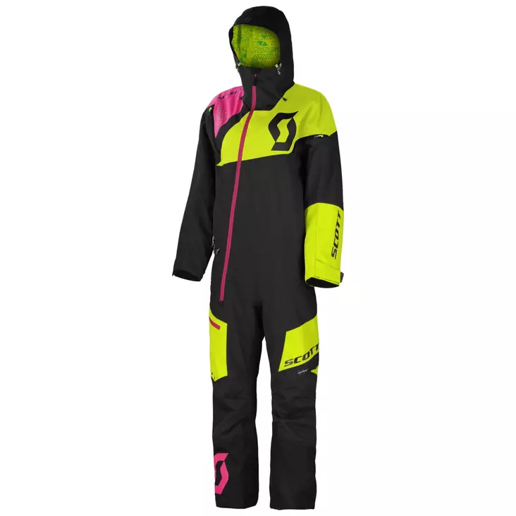 Kelkkahaalari Scott Monosuit W's DS musta/ keltainen - Kelkkahaalarit - 623-8036-0 - 1