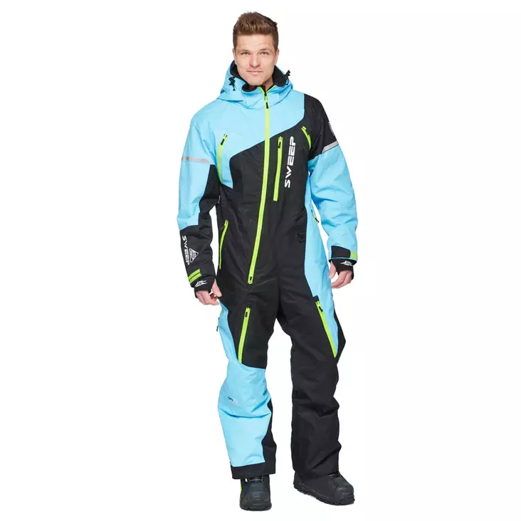 Kelkkahaalari Sweep Snowcore Evo 2.0, musta/sininen - Kelkkahaalarit - 537-2011-0 - 1
