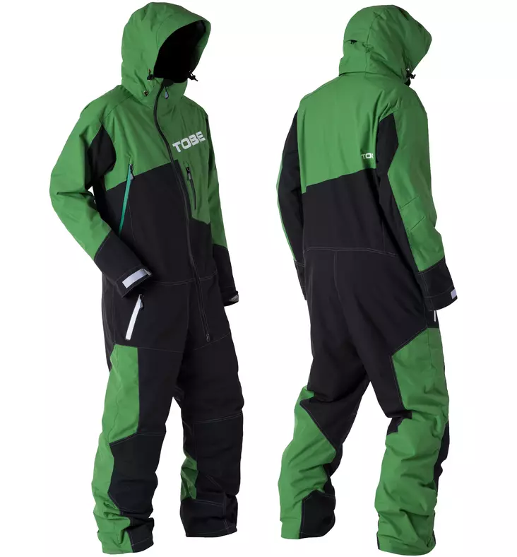 Kelkkahaalari TOBE Nox Mono Suit vuorellinen, Online Lime - Kelkkahaalarit - 632-9317-204-0 - 1
