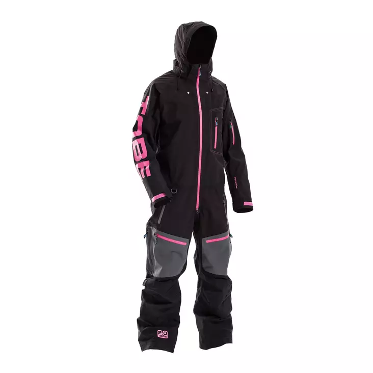 Kelkkahaalari Tobe Privus Mono Suit haalari Jet Black Pink Insulated - Kelkkahaalarit - 632-900216-270-00 - 1