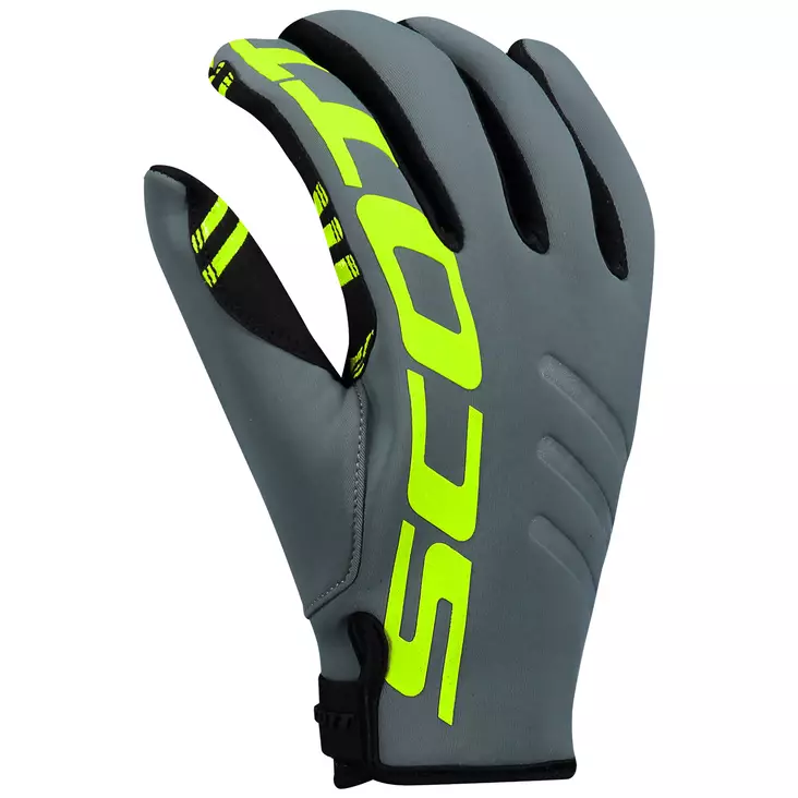 Kelkkahanskat Scott Neoprene, harmaa/keltainen - Kelkkahanskat - 626-2015-0 - 1