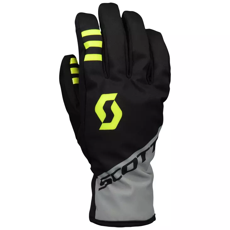 Kelkkahanskat Scott Sport GTX, musta/keltainen - Kelkkahanskat - 626-2103-0 - 1