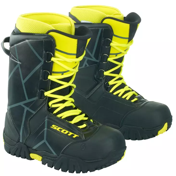 Kelkkakengät Scott X-Trax SMB, musta/keltainen - Kelkkakengät - 621-5909-40 - 1