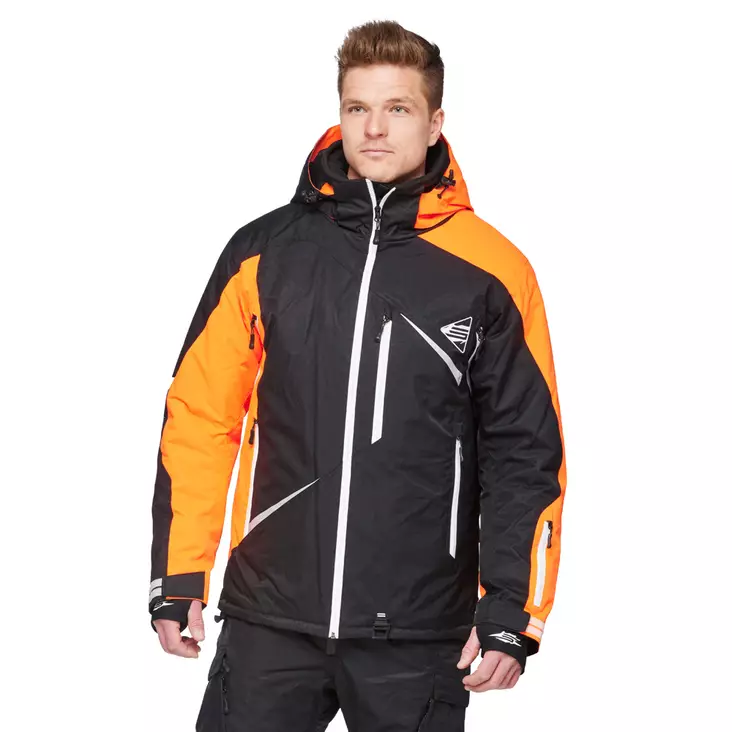 Kelkkatakki Sweep Scout, musta/oranssi - Kelkkatakit - 537-2031-0 - 1