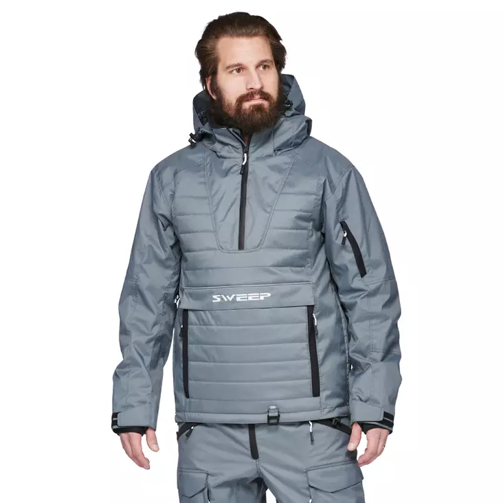 Kelkkatakki Sweep Yeti, harmaa - Kelkkatakit - 537-2033-0 - 1