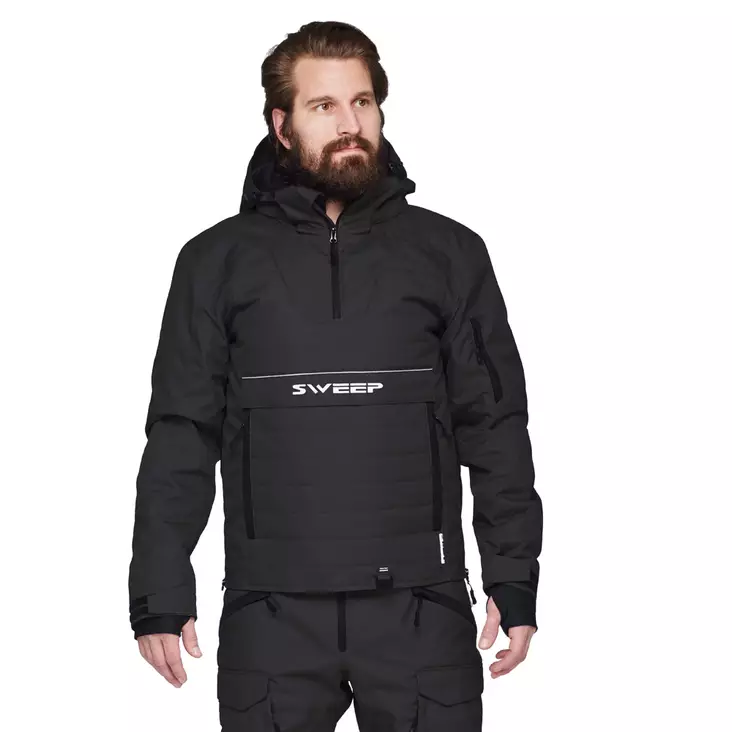 Kelkkatakki Sweep Yeti, musta - Kelkkatakit - 537-2034-0 - 1