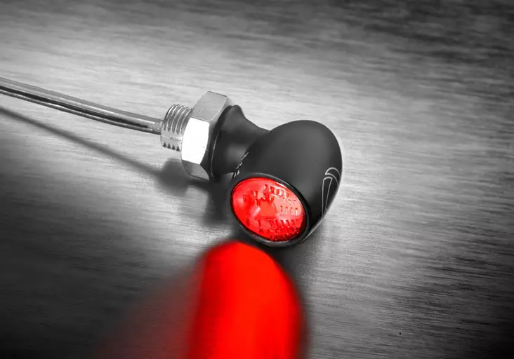 Kellermann Atto® RB hm chrome with clear - Moottoripyörän vilkut - 152-158100 - 1