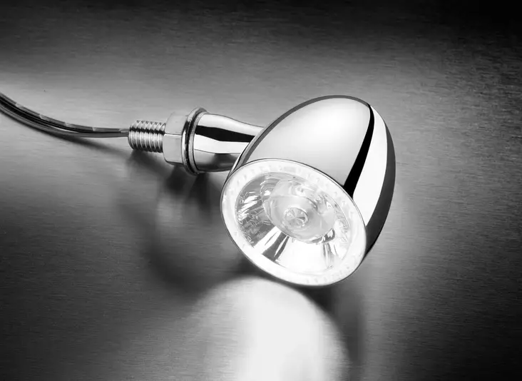 Kellermann Bullet 1000® PL White chrome - Moottoripyörän vilkut - 152-183100 - 1
