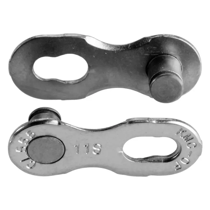 Ketjulukko kmc missinglink 11r, ept silver, 2kpl/ pkt - Ketjut 11-vaihteisiin - C11EPTR00 - 2