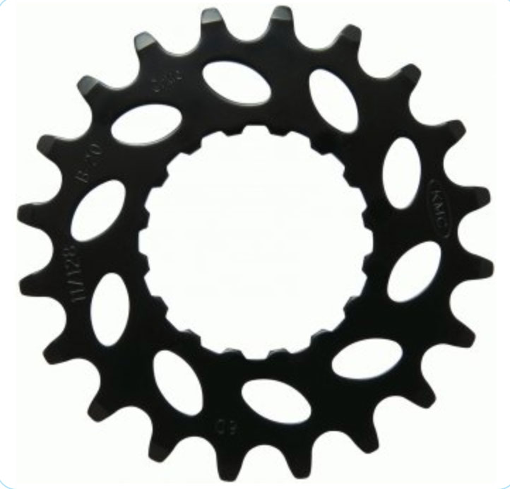 Ketjuratas kmc, e-bike bosch, etu 20h, musta, 11/128" - Sähköpyörän rattaat - BSFB5020 - 1