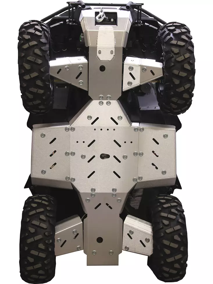 Kymco MXU 700 (2020+) pohjapanssarisarja, alumiini - Mönkijän alumiiniset pohjapanssarit - 0227300 - 1