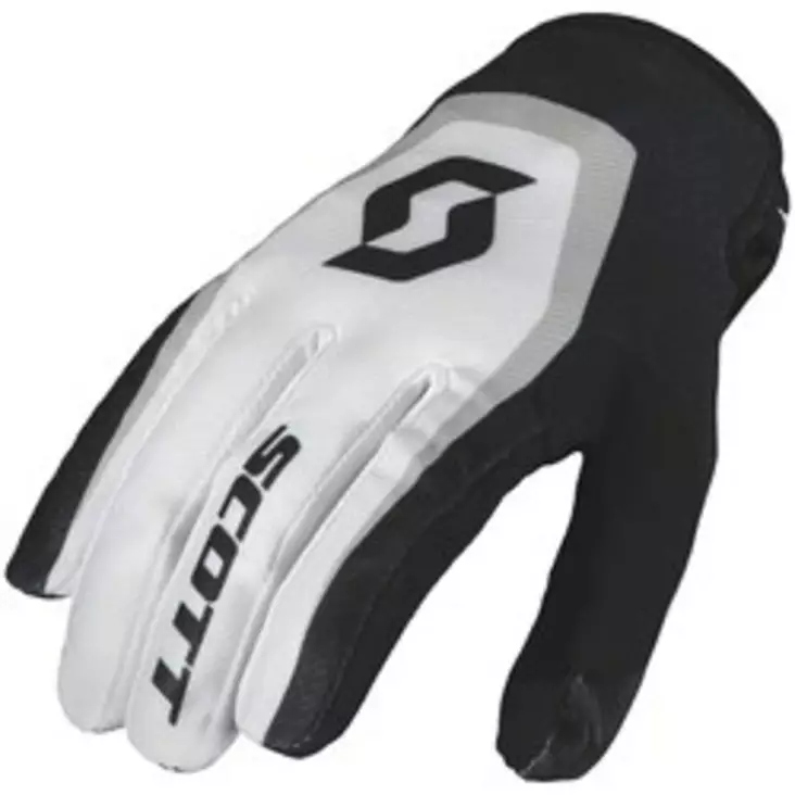Lasten crossihanskat Scott 350 Dirt, musta/valkoinen - Lasten crossihanskat - 626-1940-0 - 1