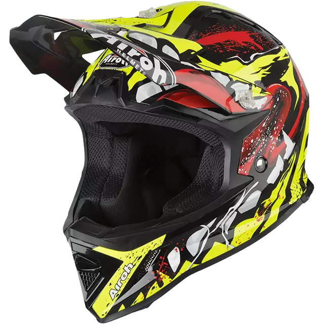 Lasten crossikypärä Airoh Archer, Grimm kiiltävä - Lasten crossikypärät - 57-1946-0 - 1