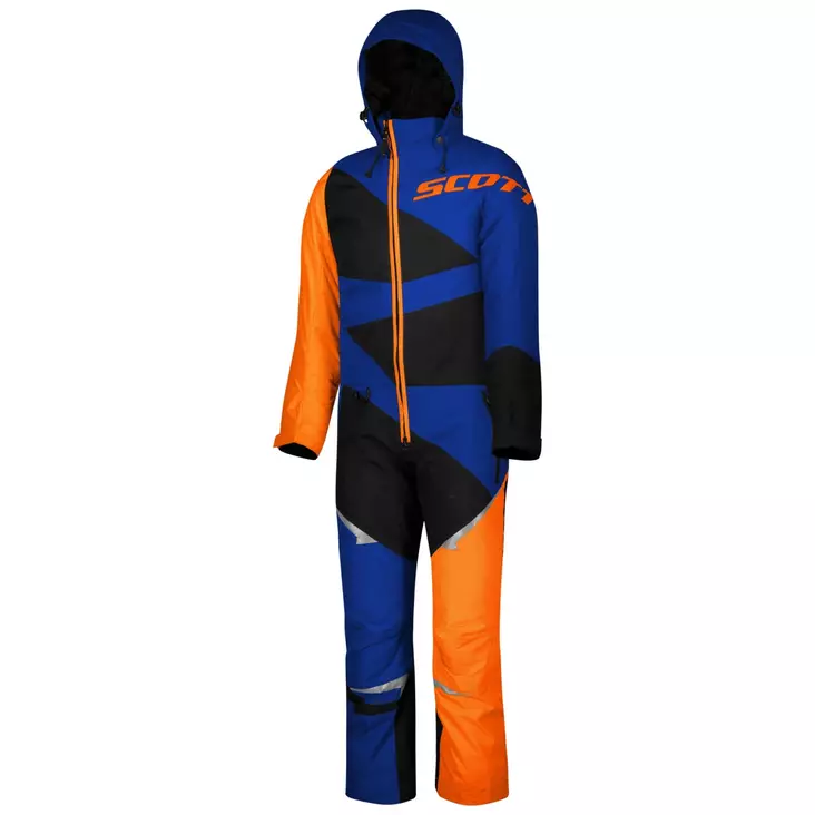 Lasten kelkkahaalarit Scott Monosuit DP, sininen/oranssi - Lasten kelkkavarusteet - 623-8050-100 - 1