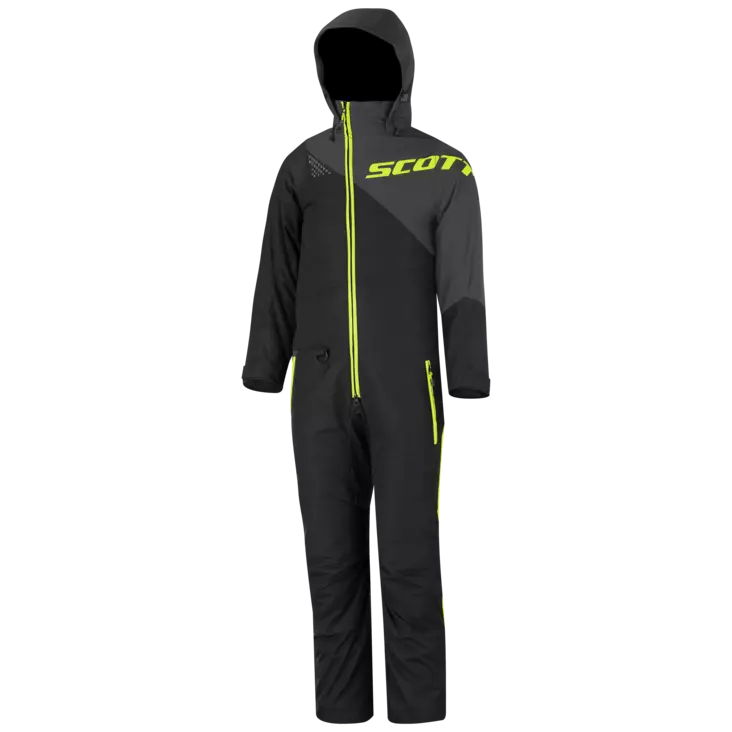 Lasten kelkkahaalarit Scott Monosuit Dryo, musta/keltainen - Lasten kelkkavarusteet - 623-2034-100 - 1