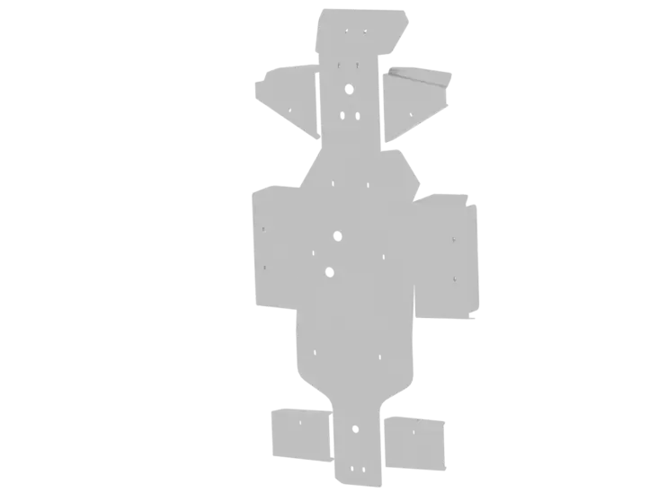 Linhai 400 pohjapanssarisarja, alumiini - Mönkijän alumiiniset pohjapanssarit - 023550 - 1