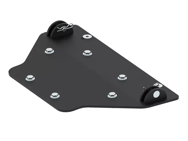 Mid-mount adapter: Segway Fugleman UT10 - Mönkijän puskulevyn kiinnikesarjat - 0313100 - 1