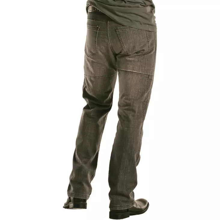Miesten ajofarkut Draggin Jeans Biker, harmaa - MP Ajohousut - 631-1125-30 - 1