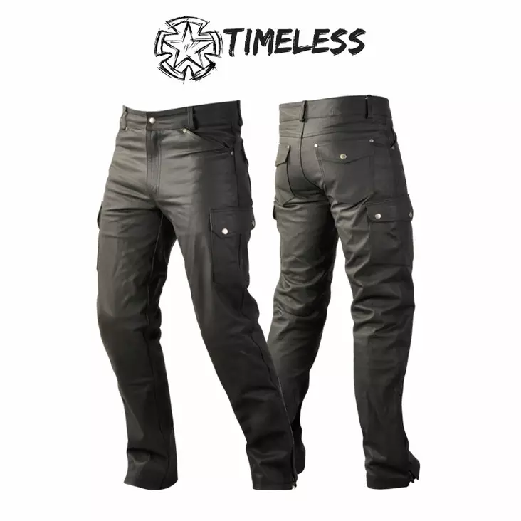 Miesten nahkahousut Timeless Legend, musta - MP Nahkahousut - 83600-001-30 - 1