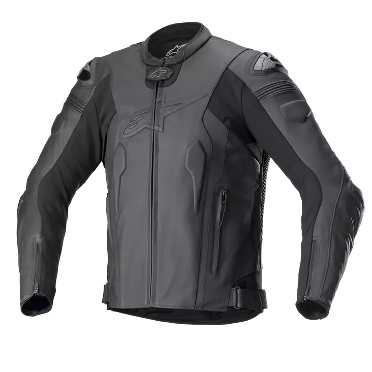 Miesten nahkatakki Alpinestars Missile V2, musta - MP Nahkatakit - D397750 - 1