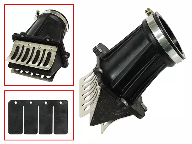 Moottorikelkan kaasutinlaippa, Ski-Doo useat mallit - Moottorikelkan kaasutinlaipat - 87-07180 - 1