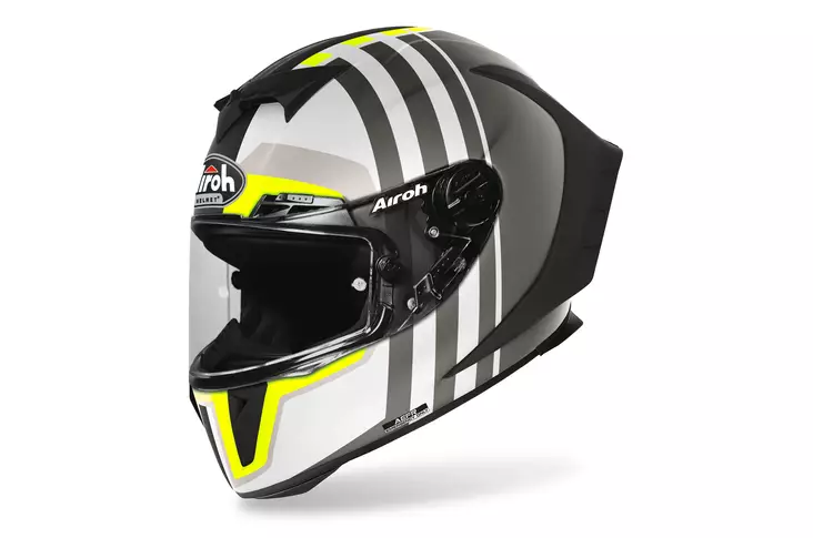 Moottoripyöräkypärä Airoh GP 550 S Skyline, mattamusta - Umpikypärät - 57-20903-0 - 1