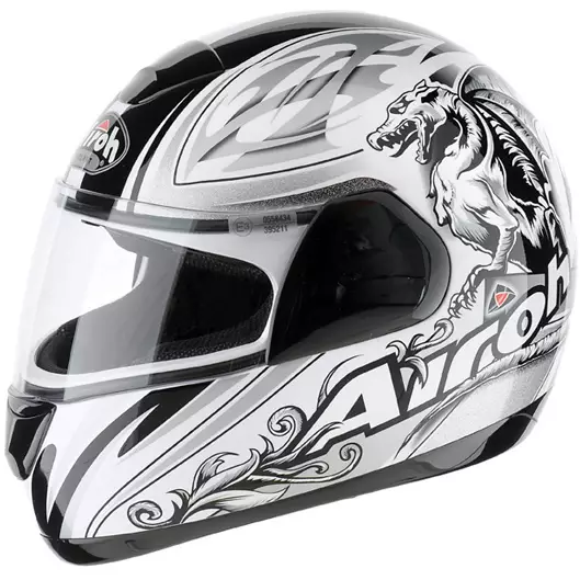 Moottoripyöräkypärä Airoh Speed Fire Grifo - Umpikypärät - 57-9050-0 - 1