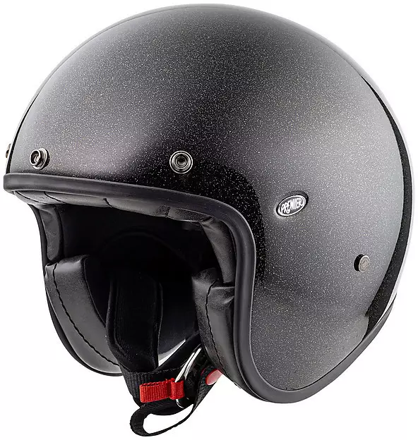 Moottoripyöräkypärä Premier Le Petit Classic Evo U9 Glitter Gold - Avattavat- ja avokypärät - 647-21166-0 - 1