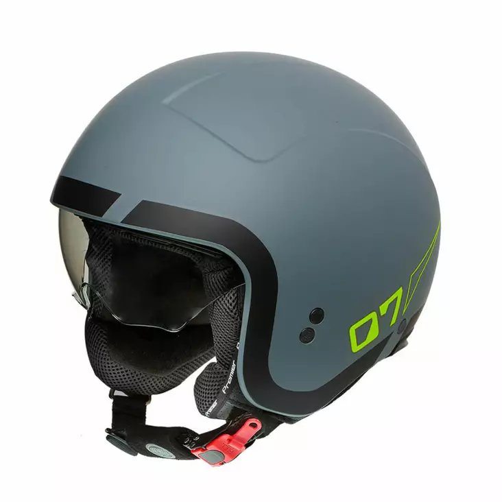 Moottoripyöräkypärä Premier Rocker LN Y Harmaa BM - Avattavat- ja avokypärät - 647-21064-0 - 1