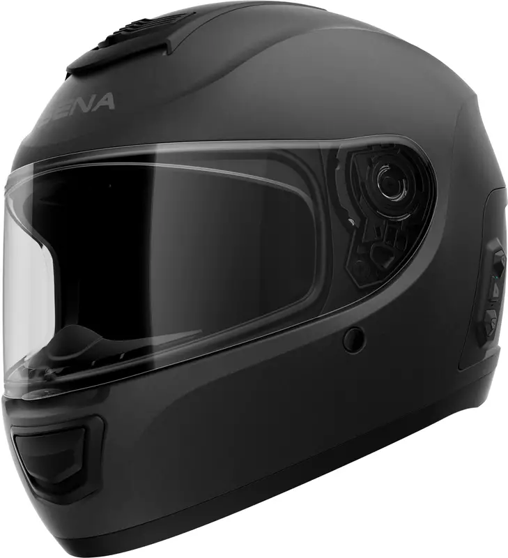 Moottoripyöräkypärä Sena Momentum Lite, matta musta - Umpikypärät - 298-3-23014-0 - 1