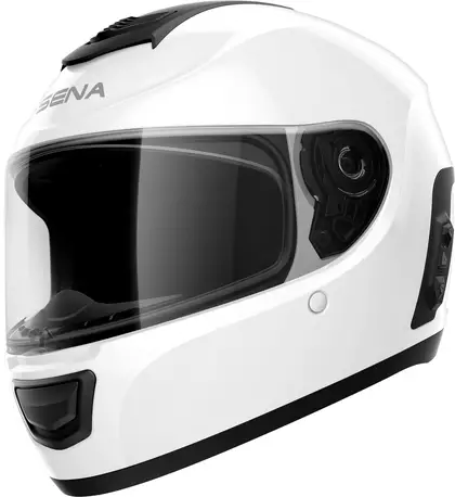 Moottoripyöräkypärä Sena Momentum Lite, valkoinen - Umpikypärät - 298-3-23013-0 - 1