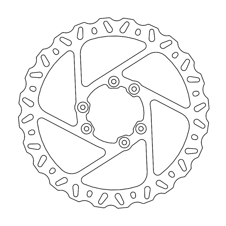 Moto-Master Nitro front disc TM - Crossipyörän jarrulevyt - 235-110720 - 1