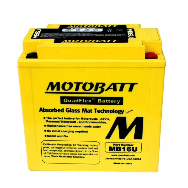 Motobatt akku, MB16U - Motobatt akut - 14-520 - 1