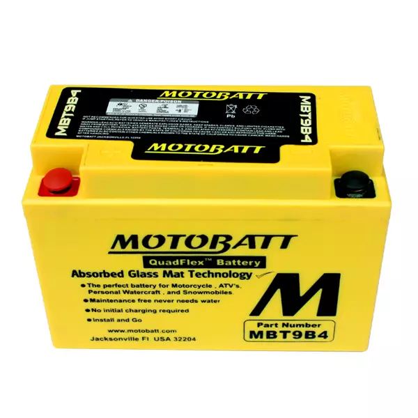 Motobatt akku, MBT9B4 - Motorbattin akut - 14-510 - 1