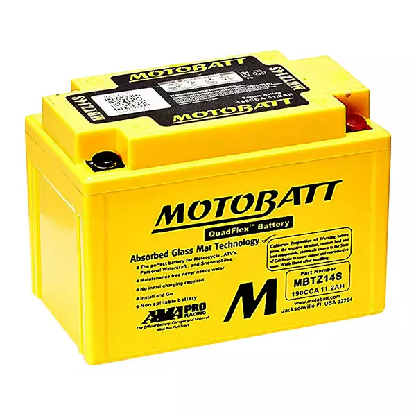Motobatt akku, MBTZ14S - Motorbattin akut - 14-530 - 1