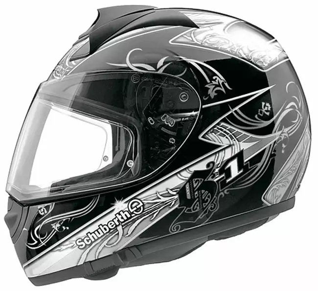 MP-Kypärä Schuberth S1 Pro Furious, Harmaa - Umpikypärät - 51-8015-0 - 1