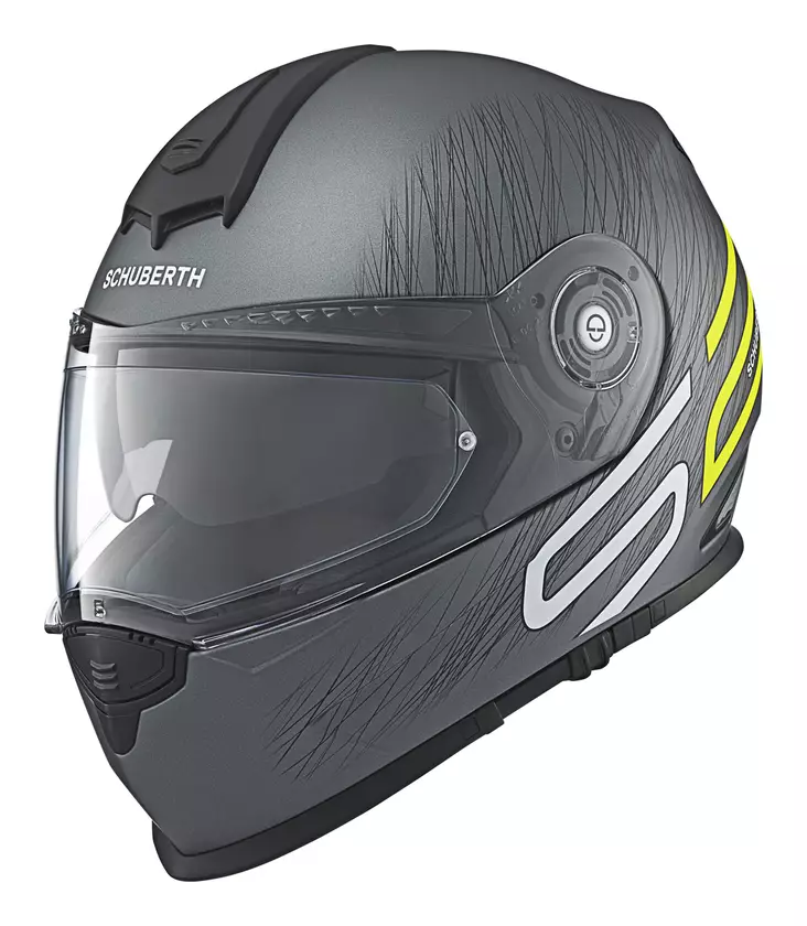 MP-Kypärä Schuberth S2 Sport Drag, Keltainen - Umpikypärät - 51-1622-0 - 1