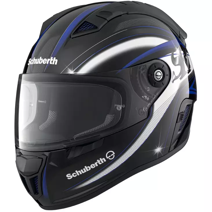 MP-Kypärä Schuberth SR1 Blade, sininen - Umpikypärät - 51-1531-0 - 1