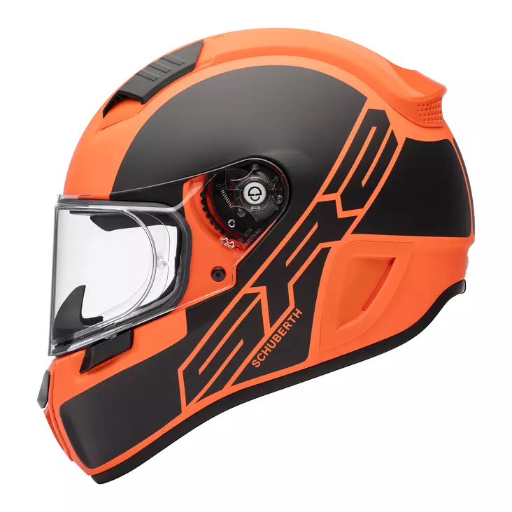 MP-Kypärä Schuberth SR2 Traction, Oranssi - Umpikypärät - 51-1707-0 - 1
