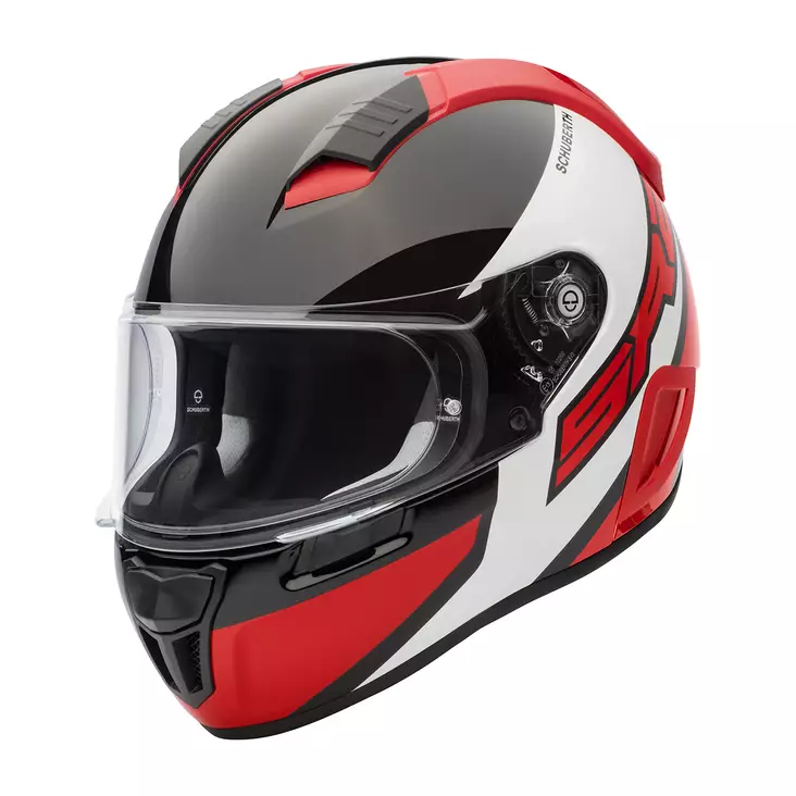 MP-Kypärä Schuberth SR2 Wildcard, punainen - Umpikypärät - 51-1709-0 - 1