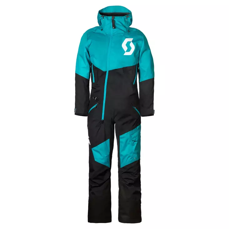 Naisten kelkkahaalari Scott Back-X Dryo, musta/sininen - Kelkkahaalarit - 623-2320 - 2