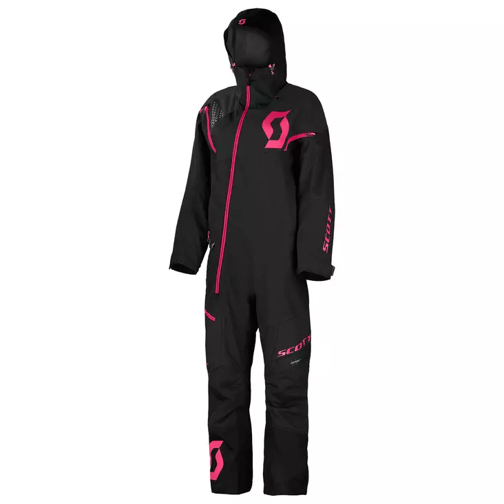 Naisten kelkkahaalari Scott DS Monosuit, musta/pinkki - Kelkkahaalarit - 623-1917-0 - 1