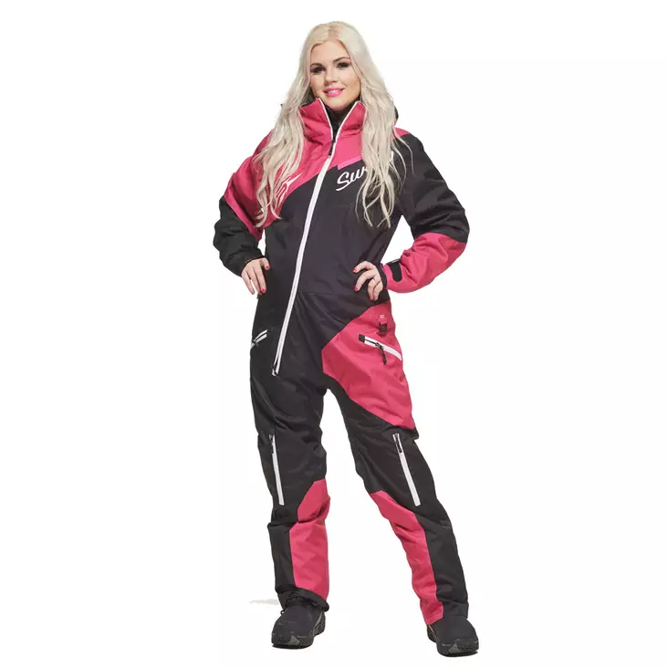 Naisten kelkkahaalari Sweep Snow Queen, pinkki/musta - Kelkkahaalarit - 532-9038-0 - 1