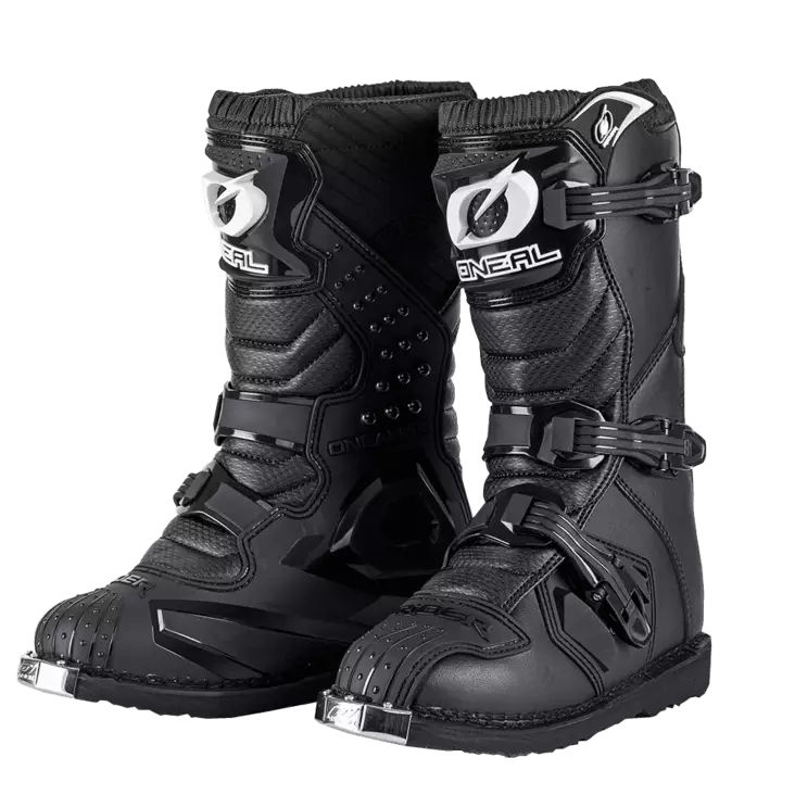 Oneal nuorten ajosaapas Rider, musta - Lasten crossikengät - 637-21400 - 1