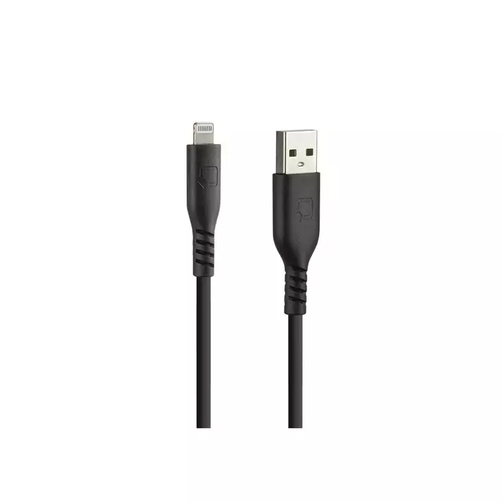 Optiline Silicon cable Usb A > Apple 8 P - Älypuhelin- ja tablettitarvikkeet - 295-2090 - 1