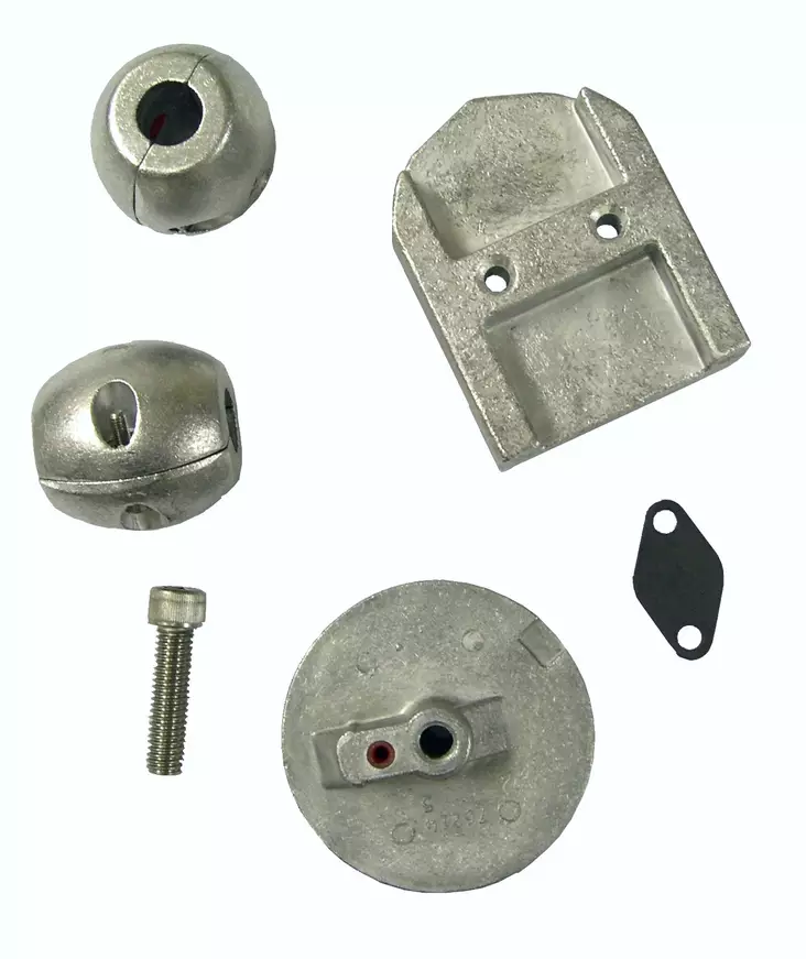 Perf metals anodi, Complete Kit Alpha One Gen I - Veneen anodit - 126-1-101080 - 1