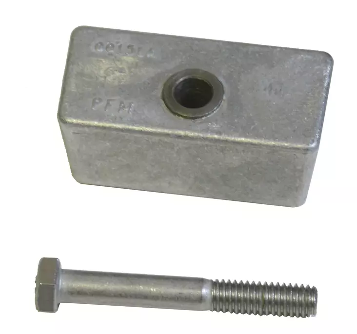 Perf metals anodi, Rear Gearcase - Veneen anodit - 126-1-001510 - 1