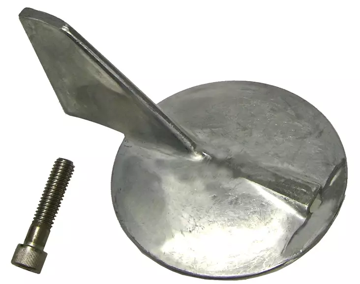 Perf metals anodi, Trim Tab 150 HP counter rot - Veneen anodit - 126-1-001810 - 1