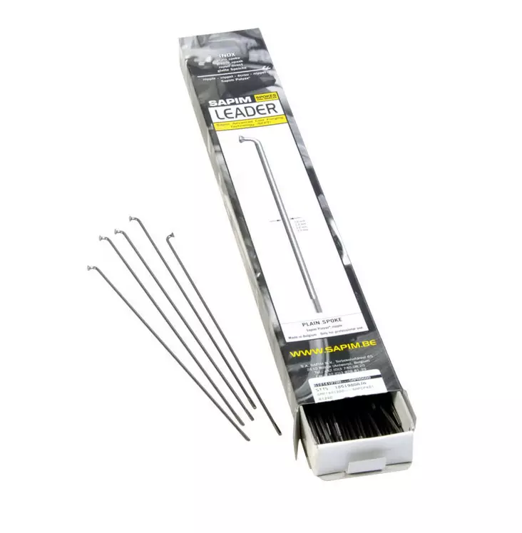 Pinna SAPIM Leader, 2x265mm, kirkas, RST, 100kpl/ltk, ei sis. nippeleitä - RST pinnat 2mm - GNLE1426500 - 1